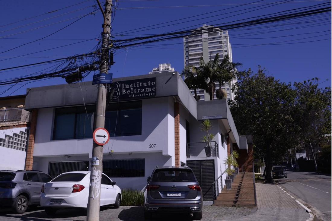 Fachada da unidade Jardim Seródio, em Jardim Seródio